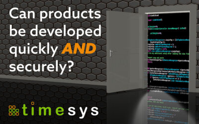 Can products be developed quickly and be secure at the same time?