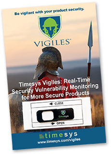 Timesys Vigiles webcam cover